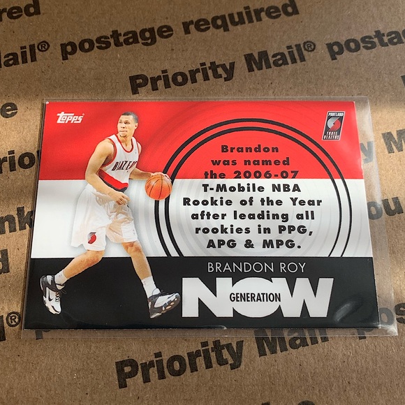Brandon Roy ‘07 Topps Insert Card